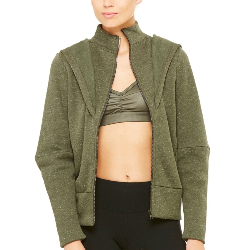 ALO Yoga Chill-Jacket (Jungel Heather)